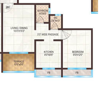 2BHK Apartment for Sale