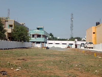 960 sq ft East facing Plot for sale at Rs 48.00 lacs in Project in Guduvancheri, Chennai