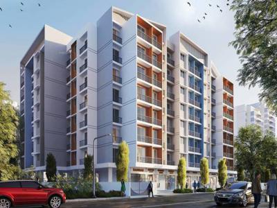 748 sq ft 2 BHK 2T East facing Apartment for sale at Rs 44.00 lacs in Rudra Codename Big Space 3th floor in Taloja, Mumbai
