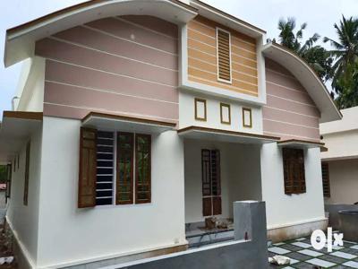 6.5 Cent land with 3 Bedroom new house near Pulikkapadi,