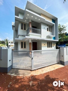 1500 Sqft villa/4cent/4 bhk/ 65lakh/Vellanikkara Thrissur