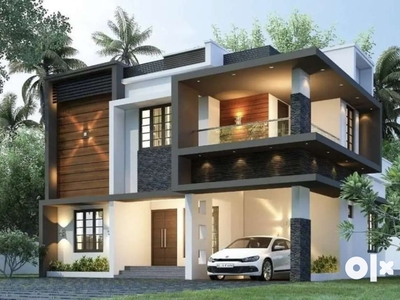 3 bhk house with porch