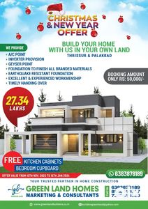 Build your home with attractive offer in your land
