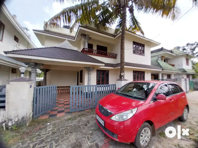 Paravoor Thattampady 5.200 Cent. 3 Bhk Attached 1850 Sgf. House