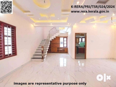 11 CENT LAND - Kolazhy - Grand looking New House for Sale in Thrissur