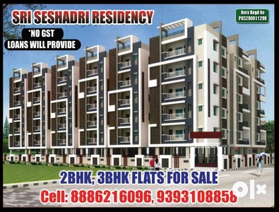 2 bhk and 3 bhk flats