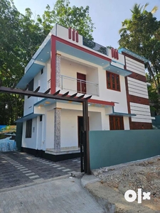 5 cent 1400 ft2 3 bhk new house , 50 lakh