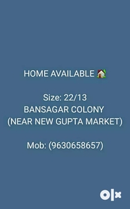 Bansagar colony near new gupta market