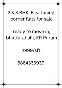 Flat for sale&4999/sft