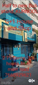 G+1 House and Shop sale , Half KM new bus stand