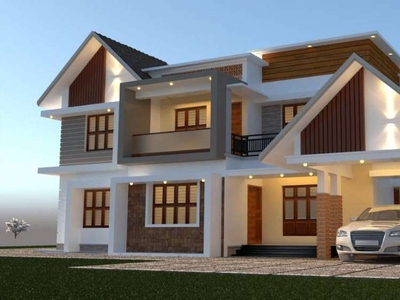 House 4 bed 3400 sq feet 15 cents at Ammancherry 1.5 crores