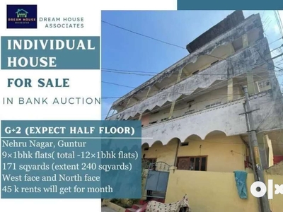Individual house(expect half floor) for sale inguntur