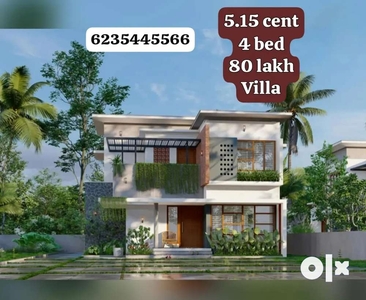 New modern villa near Mundikkalthazham