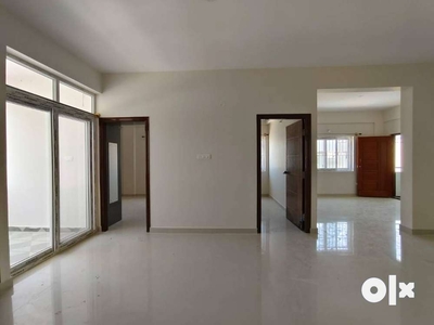 Semi furnished brand new facing towards road East facing flat for sale