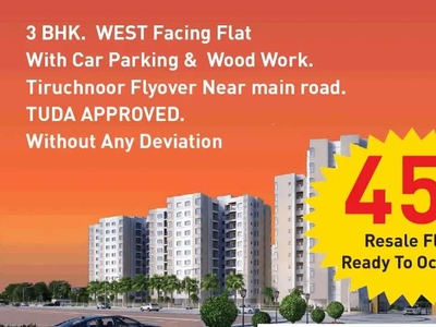 Tiruachnoor Main Road Flat Sales with Car parking