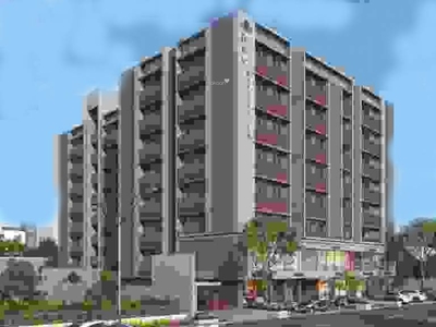 1431 sq ft 2 BHK 3T East facing Apartment for sale at Rs 73.00 lacs in Gajanan Dev Residency 2 7th floor in Chandkheda, Ahmedabad