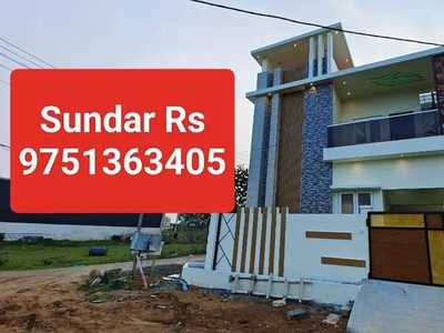 1 Core 20 lakh 3 Bhk Individual Luxury House sale in vadavalli