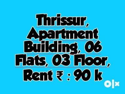 Apartment Building| 06 Flat| 03 Floor| Thrissur