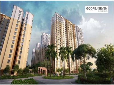 1215 sq ft 3 BHK 2T Under Construction property Apartment for sale at Rs 57.00 lacs in Godrej ORCHARD AT GODREJ 7 PHASE 2B 7th floor in Joka, Kolkata
