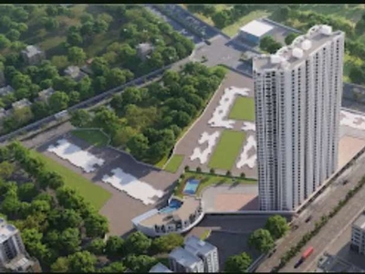 1bhk at high rise tower in Thane by Vihang