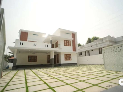 15 cents with 4300 sft semifurnished new house at ernakulam Alwaye