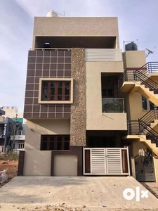 20*30 triplex 4bhk house opposite park at dattagalli mysore for sale