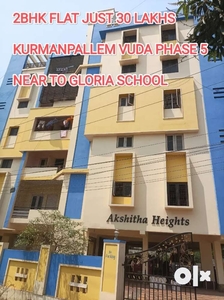 2bhk flat at kurumanapalem,duvvada junction Gloria school,Rajeev nagar