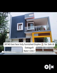 30/40 new duplex house sale dattagalli