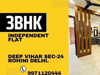 3Bhk FLAT For Sale In Deep Vihar Sector-24 Rohini Delhi