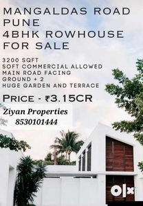 4bHK ROAD FACING ROW HOUSE FOR SELL IN MANGAL DAS ROAD