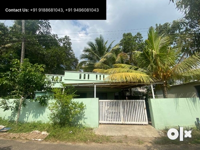 6.5 cent Land with 1200sqft house with 2 BHK, Just 500m from NH66