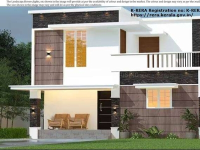 Close To Kanniyampuram - 3BHK Unique Design House In Ottapalam