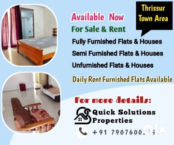 DAILY RENT AC FULLY FURNISHED 3 BHK FLAT