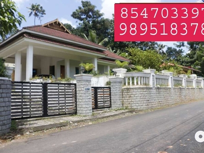 Furnished house in Kottayam town 4 bed 4100 sq feet 24 cent 3 crore