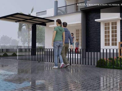 Gated Community - 3BHK House for Sale in Palakkad