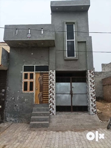 New house which having 3 bedroom 1 bathroom and having 1 parking space