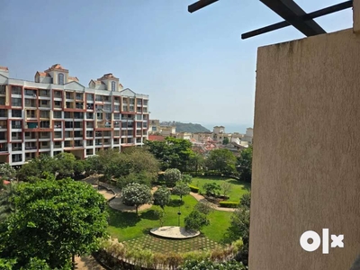 Rental 2.5 bhk semi furnished flat in Mathias ocean park,Dona Paula