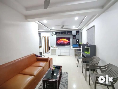 Resale 2 yrs old fully furnished flat sale at seethammadhara
