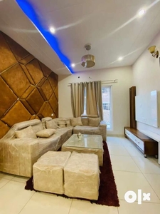 Super Luxury 3 BHK Fully furnished flat for sale on Kurali highway