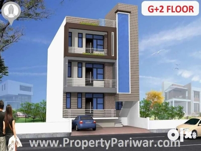 3 bhk 145 gaj flat for sale 12 mtr road @40 lac modipuram toll colony