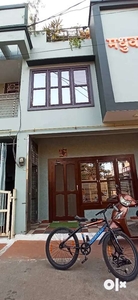 A corner duplex house available at bankers Colony jhansi