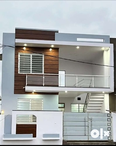 Duplex house within a gated society .