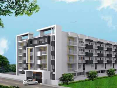 1134 sq ft 2 BHK Completed property Apartment for sale at Rs 62.37 lacs in Anuraag Amogh in Varthur, Bangalore