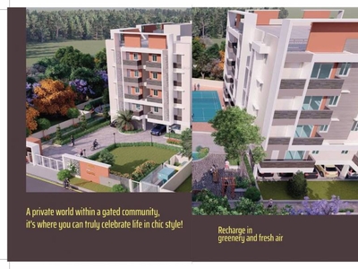 1255 sq ft 2 BHK 2T Apartment for sale at Rs 1.40 crore in Bhagya PVR Lake View in Mahadevapura, Bangalore