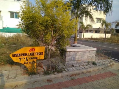 2800 sq ft East facing Plot for sale at Rs 1.46 crore in JR Greenpark Lakefront in Marsur, Bangalore