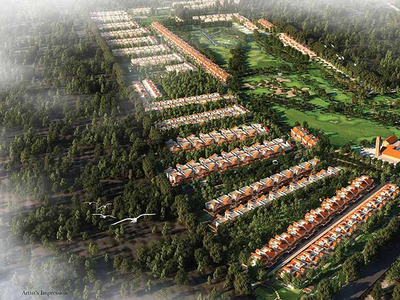 4521 sq ft 4 BHK 4T East facing Villa for sale at Rs 5.51 crore in Prestige Augusta Golf Village in Anagalapura Near Hennur Main Road, Bangalore