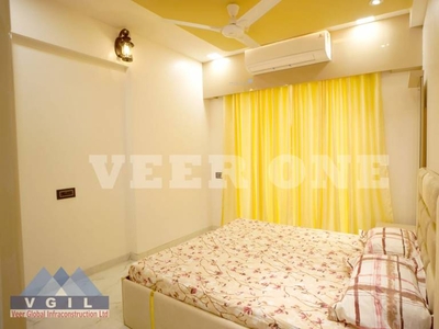455 sq ft 1 BHK 2T Apartment for sale at Rs 40.00 lacs in Veer One in Vasai, Mumbai