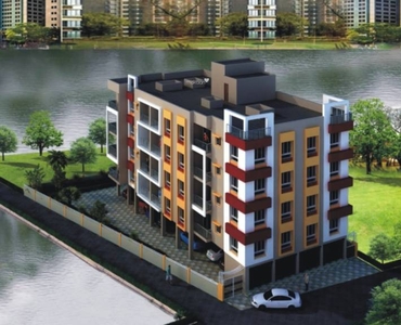 575 sq ft 1 BHK Apartment for sale at Rs 27.89 lacs in Sai Sarovaar in New Town, Kolkata