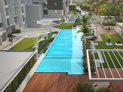 585 sq ft 1 BHK 2T East facing Apartment for sale at Rs 1.32 crore in Godrej Urban Park in Powai, Mumbai