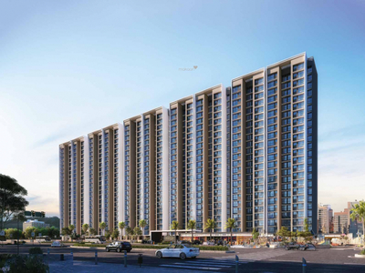 602 sq ft 2 BHK Apartment for sale at Rs 73.00 lacs in Mahaavir Exotique Phase II in Kharghar, Mumbai